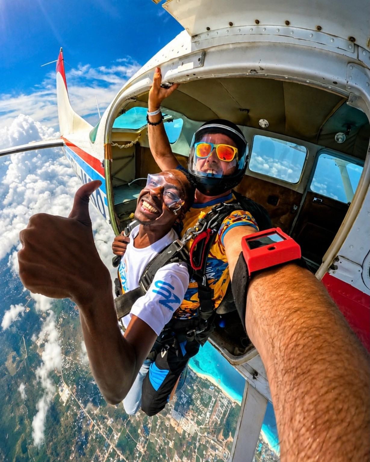 Skydiving